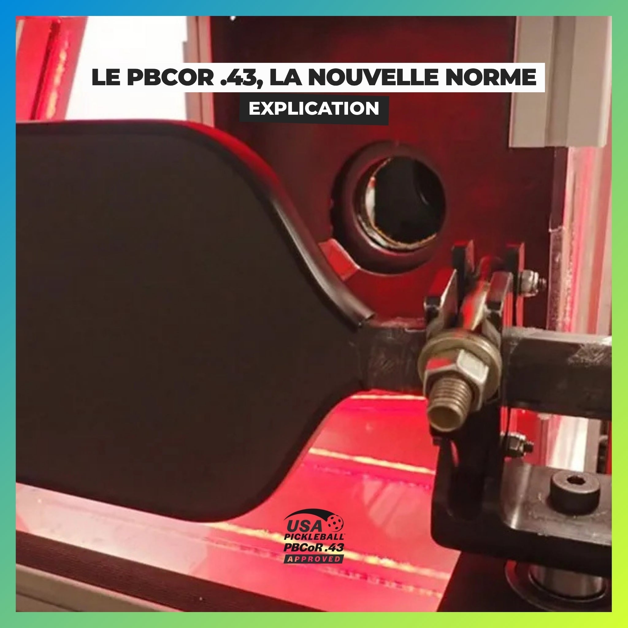 Norme PBCoR .43 : comprendre la nouvelle règle USA Pickleball - Univers Pickle