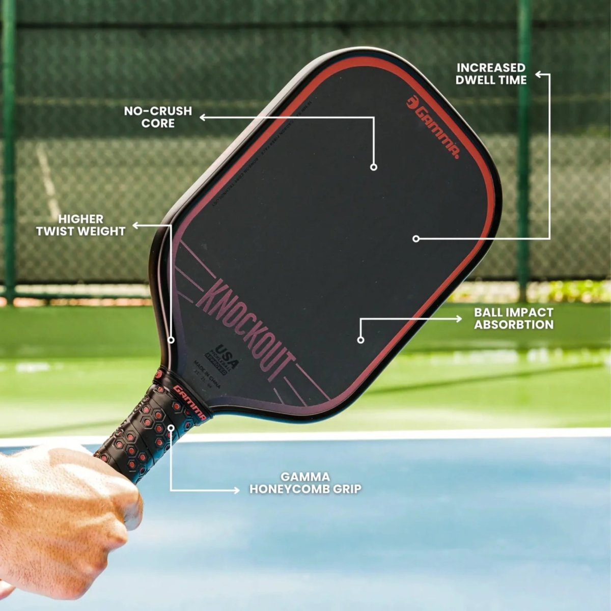 Gamma - Raquette Gamma Knockout 16