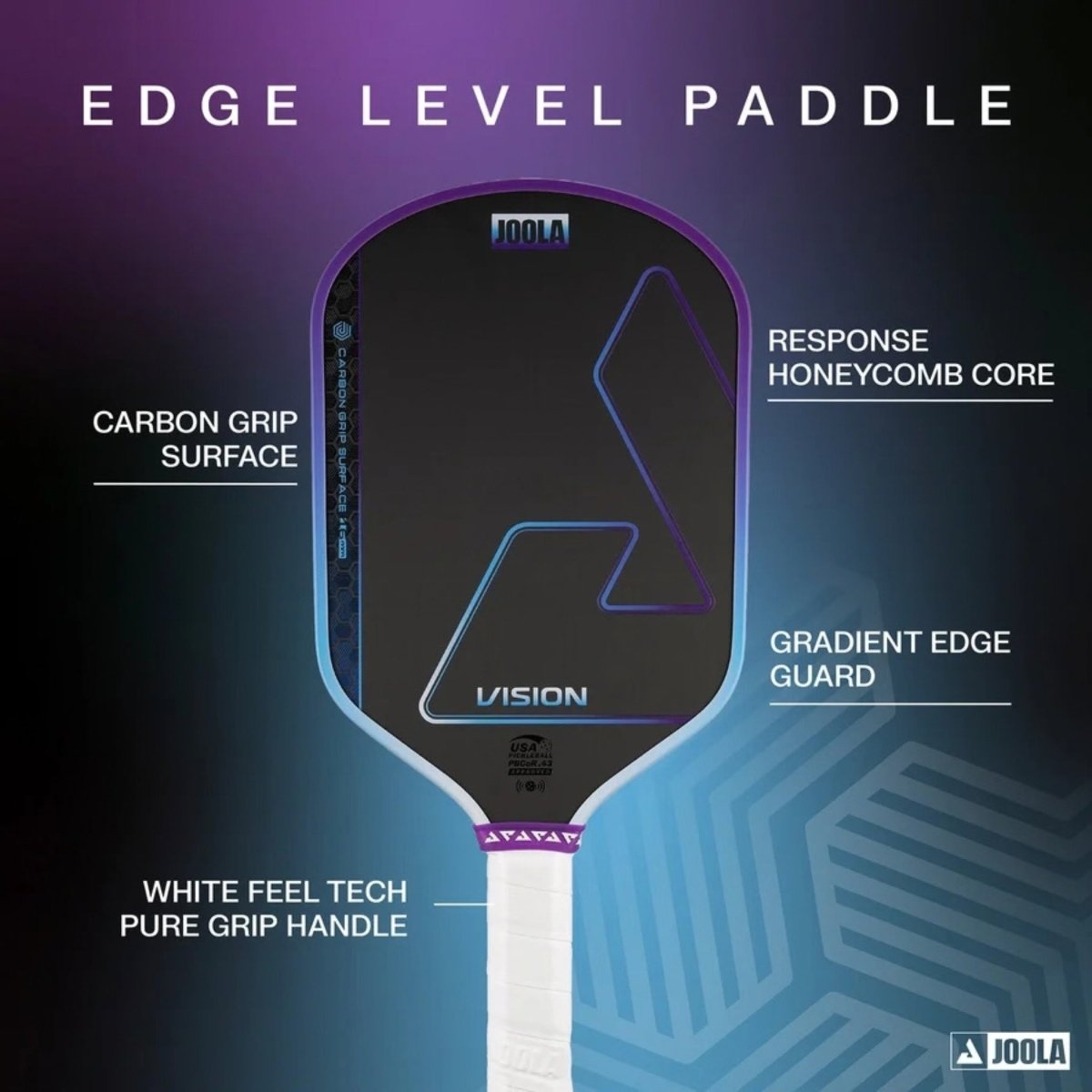 JOOLA - Raquette de pickleball JOOLA Hyperion Vision 16