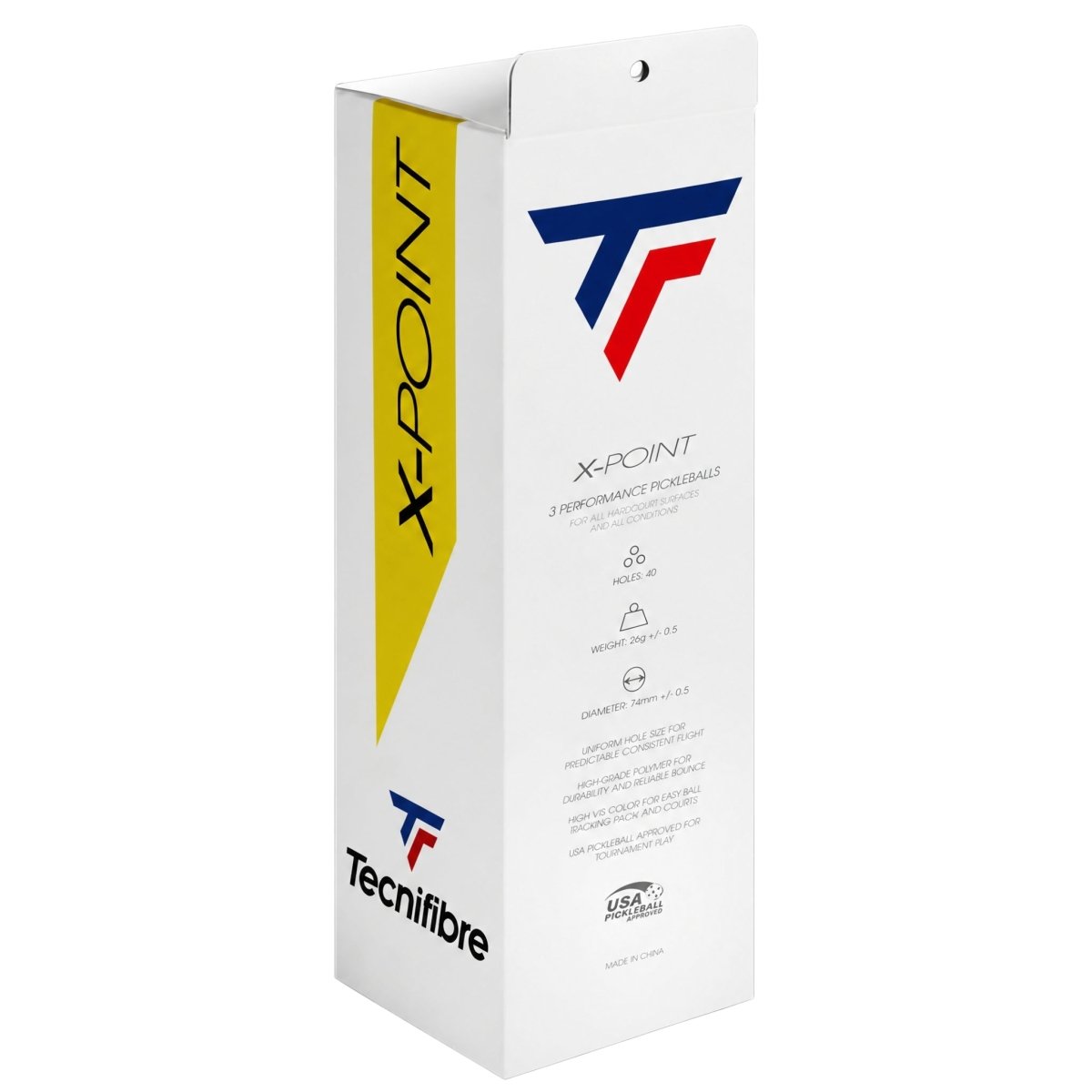Tecnifibre - Balles Tecnifibre X-Point 40