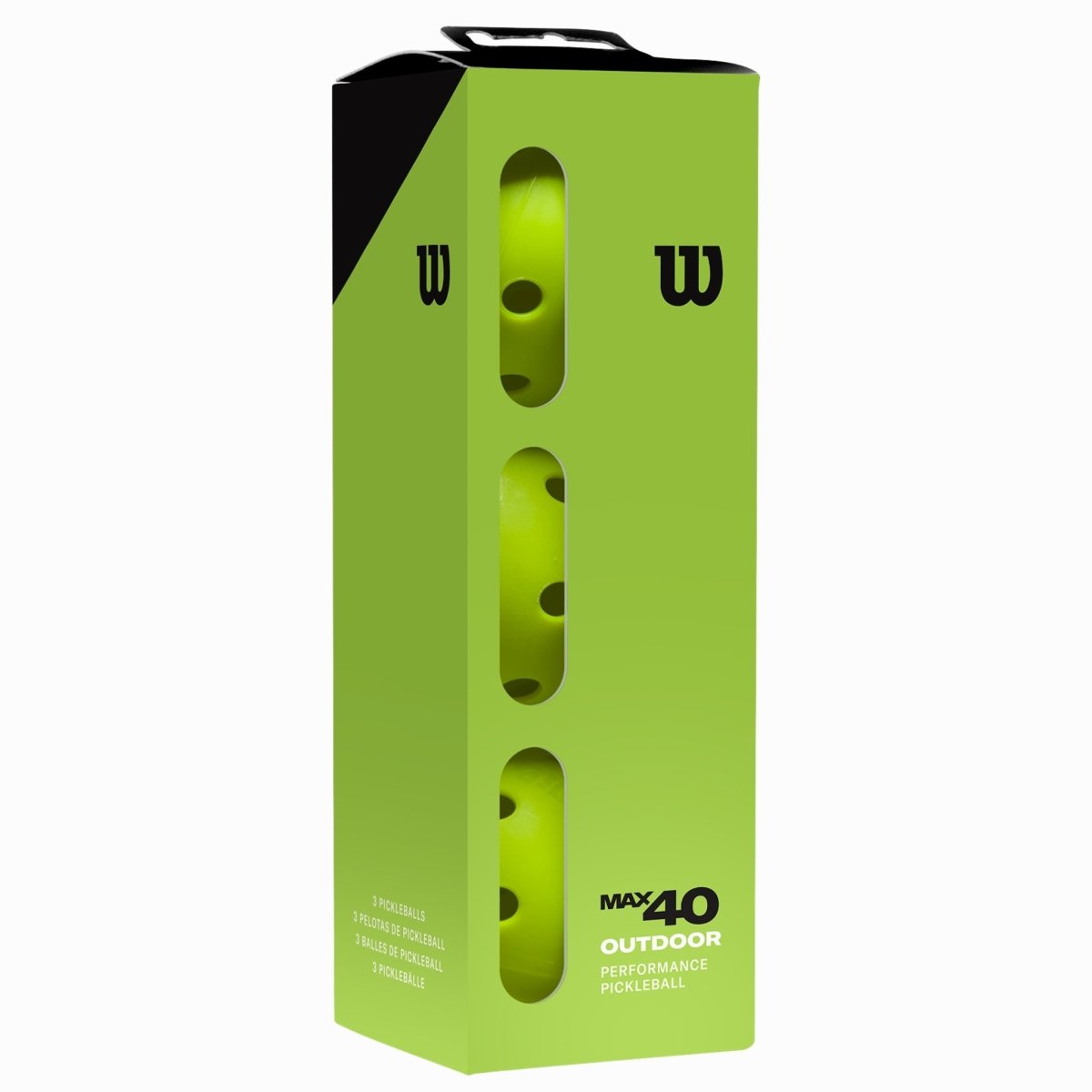 Wilson - Balles Wilson MAX 40 Outdoor Performance