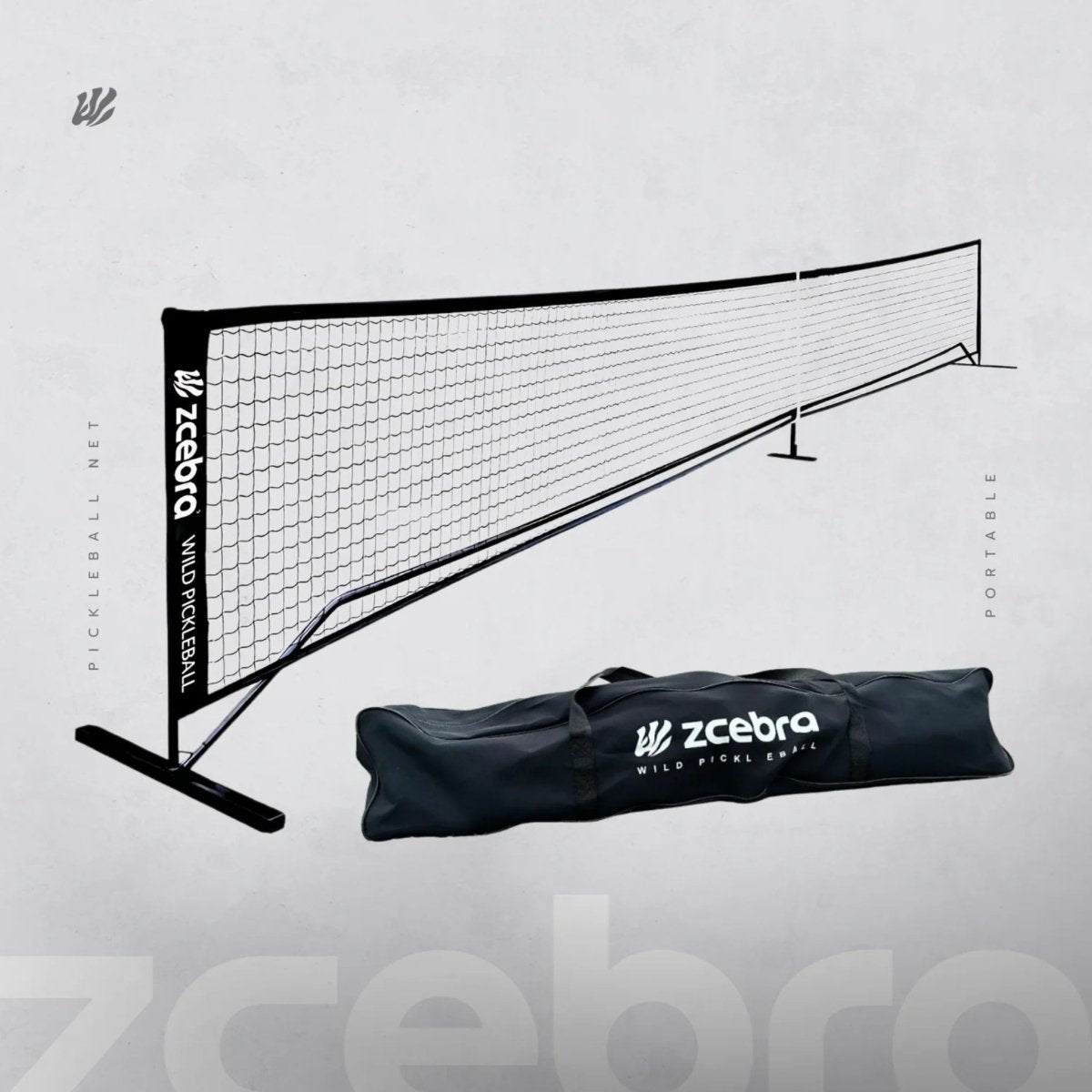 Zcebra - Filet de pickleball Zcebra